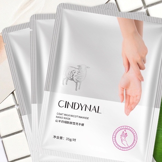 Túi Mặt Nạ Ủ Tay Chân Sữa Dê  Sáng Da Giảm Nhăn Cung Cấp Dưỡng Ẩm Cho Đôi Bàn Tay Chân Nội Địa Trung