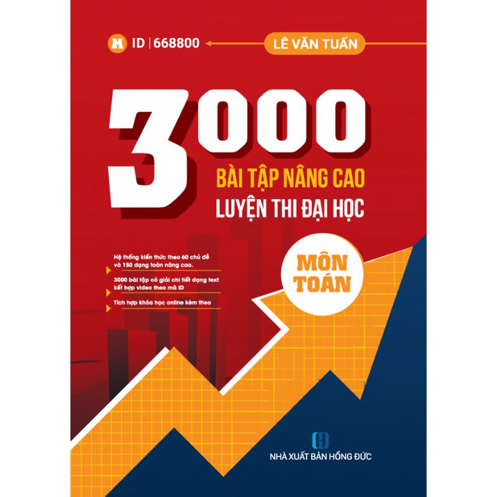 Sách - 3000 Bài Tập Nâng Cao Luyện Thi Đại Học Môn Toán