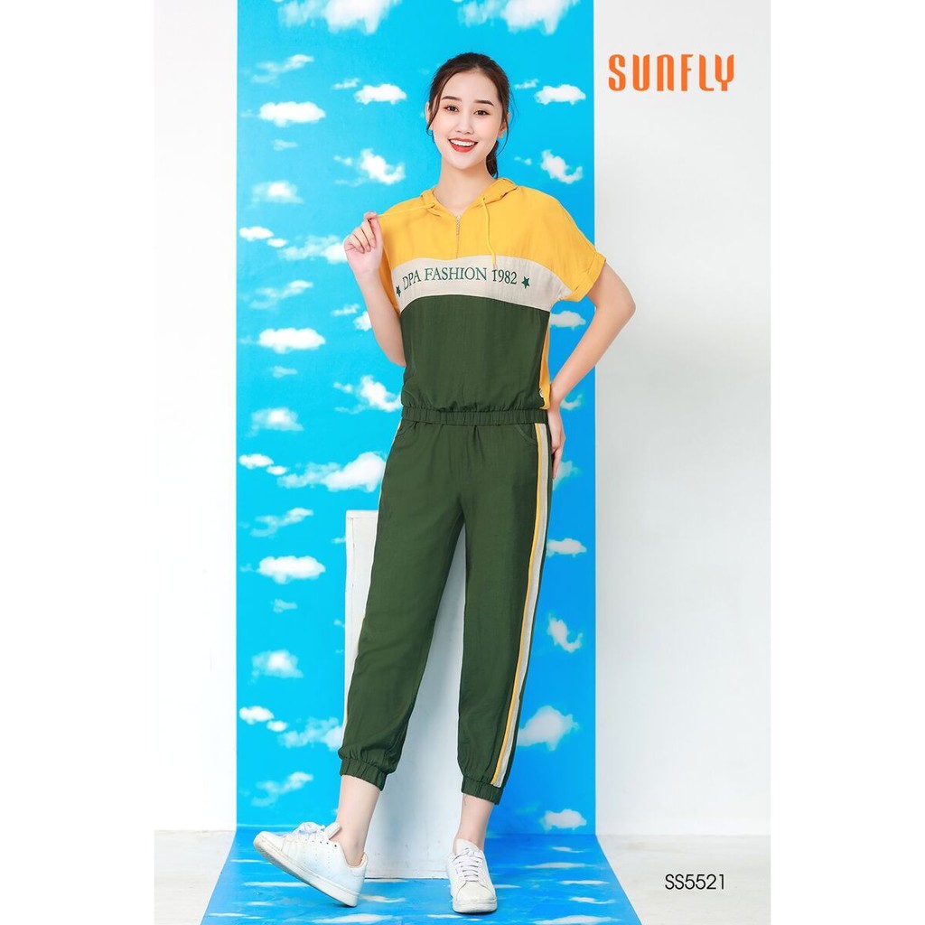 SS5521 BỘ THỂ THAO ĐŨI ÁO CỘC QUẦN LỠ (DÀI)