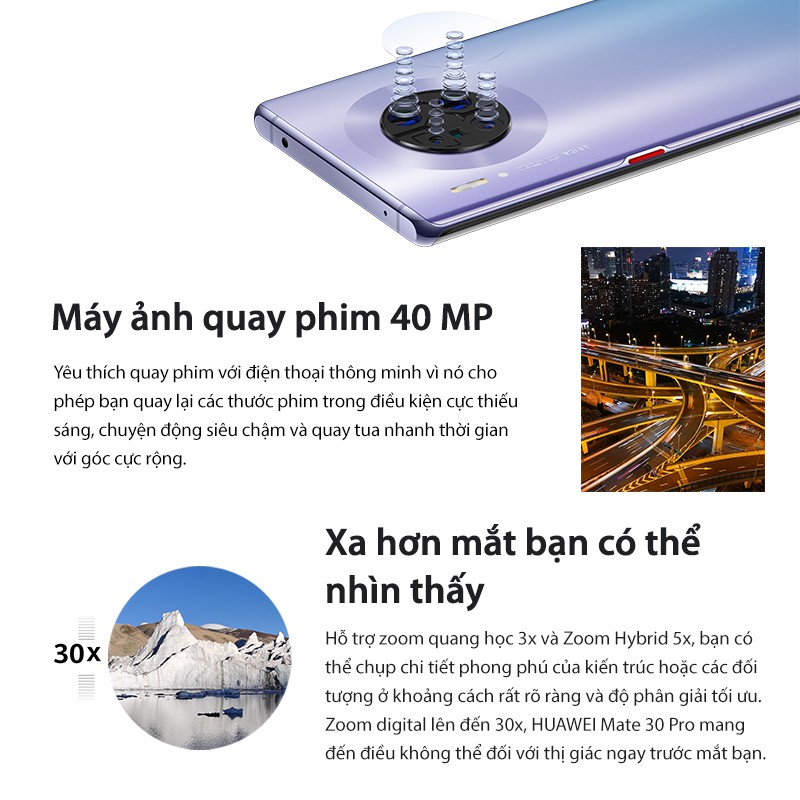 Điện thoại Huawei Mate30 pro 8G/256G | BigBuy360 - bigbuy360.vn