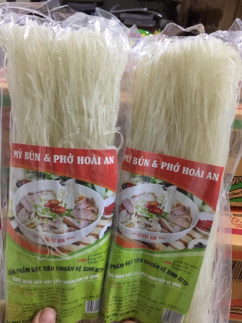 BÚN PHỞ KHÔ HOÀI AN 350g