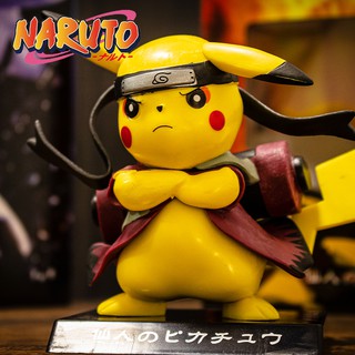 Mô hình pikachu naruto tiên nhân thuật siêu ngầu