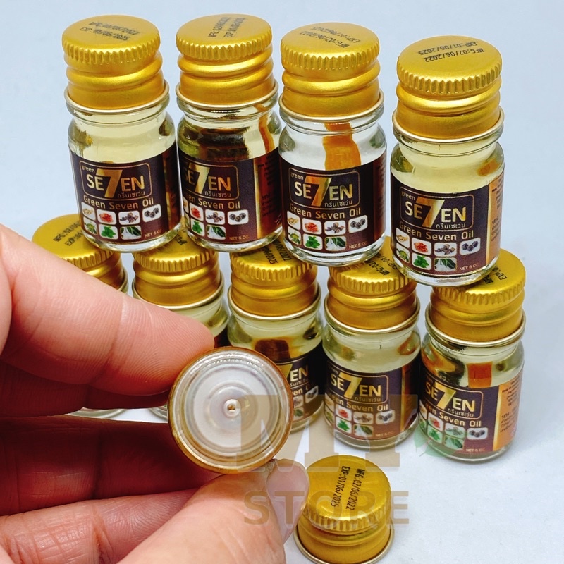 (Chính Hãng) Dầu Nước Seven 7 Vị Thảo Dược Thái Lan 5cc