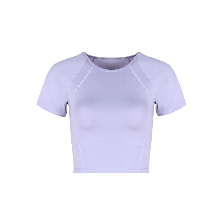 Áo Thun Croptop Ôm Body Tay Ngắn Thể Thao Nữ Tập Gym Yoga Cực Co Giãn Hút Mồ Hôi Thoáng Mát Tôn Dáng 𝐆𝐘𝐌𝐒𝐓𝐎𝐑𝐄 805