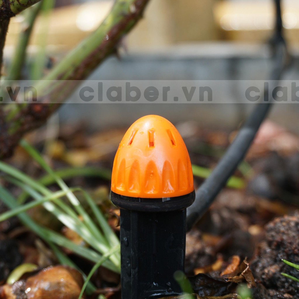 Đầu tưới phun tia Claber điều chỉnh được 0-40l/h
