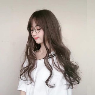Tóc giả nữ đẹp - Tóc giả nguyên đầu xoăn dợn sóng tự nhiên 131
