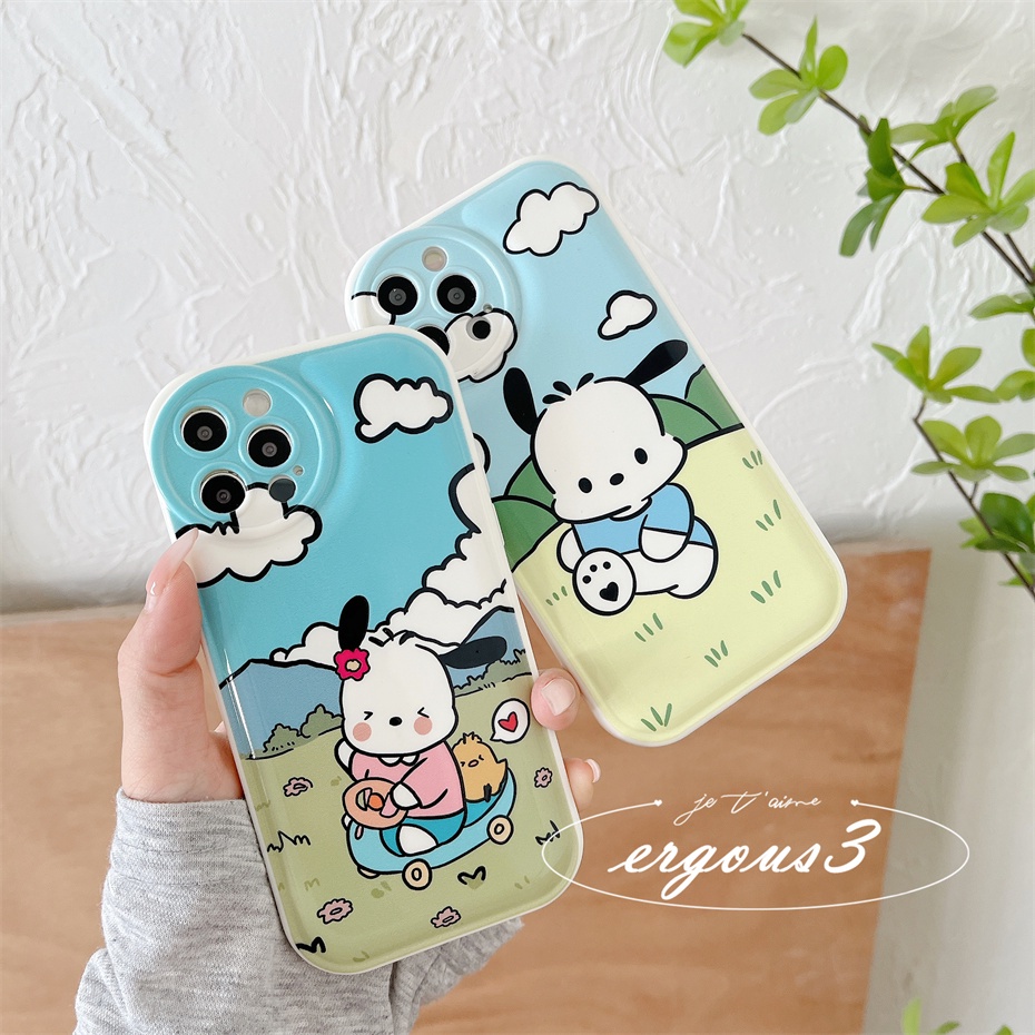 Ốp Điện Thoại Pochacco Cho Samsung A04E A04 A03s A03 A02 A02s A34 A12 A13 A14 A22 A23 A33 A53 A73 M23 A03s A50 A50s A30s A21s A31 A32 A11 A51 A52 A71 A72 M33 S22Ultra Plus