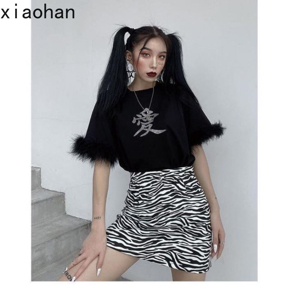Chân Váy Chữ A Lưng Cao Họa Tiết Ngựa Vằn Thời Trang Hè 2021 Cho Nữ | BigBuy360 - bigbuy360.vn