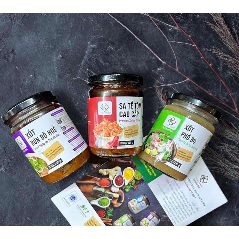 Gia Vị Xốt Phở Bò Tri Kien Spices hũ 230gram