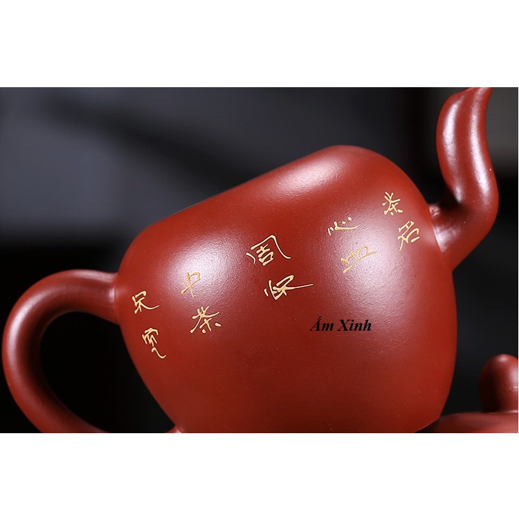 Ấm Tử Sa Nghi Hưng Mỹ Nhân Kiên 210 ml (Đại Hồng Bào)