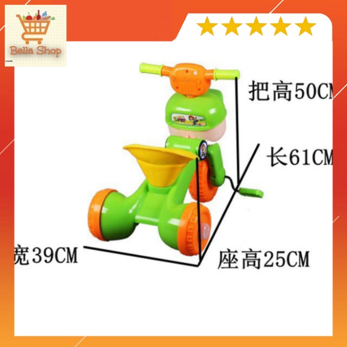 XE ĐẠP GẤP GỌN CHO BÉ, XE 3 BÁNH HÌNH CON KIẾN