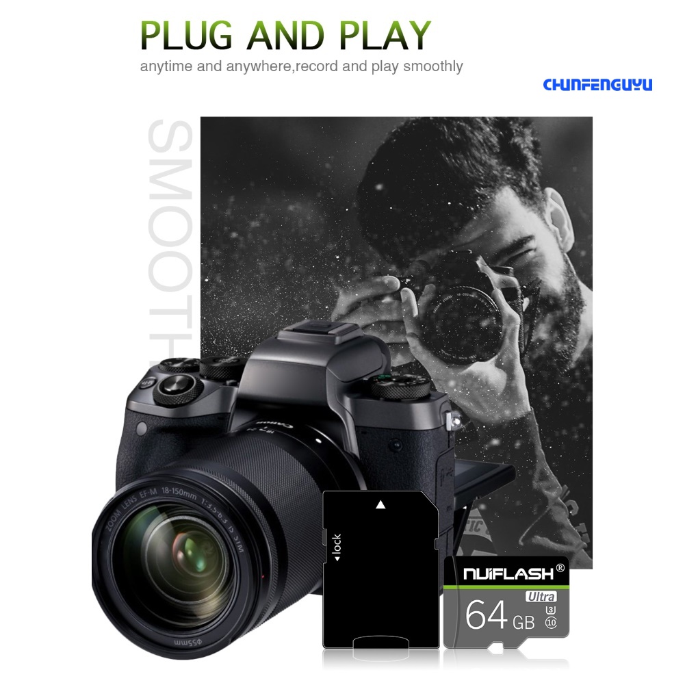 Thẻ Nhớ Kĩ Thuật Số Chunfengu 4 / 8 / 16 / 32 / 64G U3 Tốc Độ Cao | BigBuy360 - bigbuy360.vn