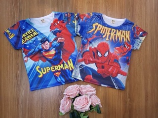 Combo 2 ri áo siêu nhân 3D