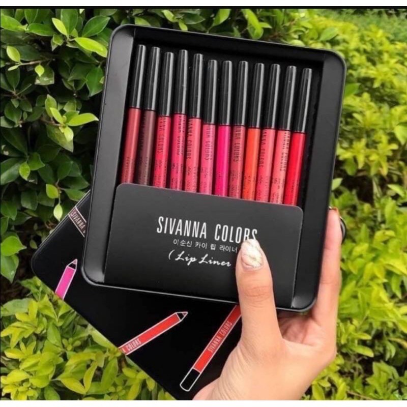 (hàng Mới Về) Chì Kẻ Viền Môi Sivanna Nhiều Màu Sắc Lựa Chọn | BigBuy360 - bigbuy360.vn
