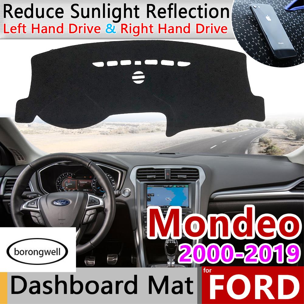 Tấm Lót Bảng Điều Khiển Chống Nắng Chống Trượt Cho Ford Mondeo Mk3 Mk4 Mk5 2000~2019 2004 2006 2008 2012