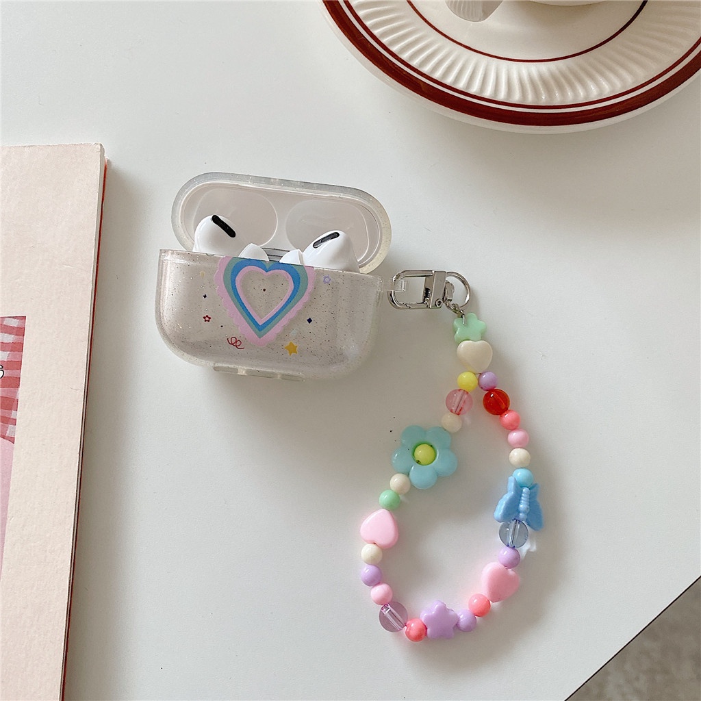 Vỏ Bảo Vệ Hộp Sạc Tai Nghe AirPods 1 2 3 Pro Không Dây Họa Tiết Hoạt Hình Dễ Thương Ốp