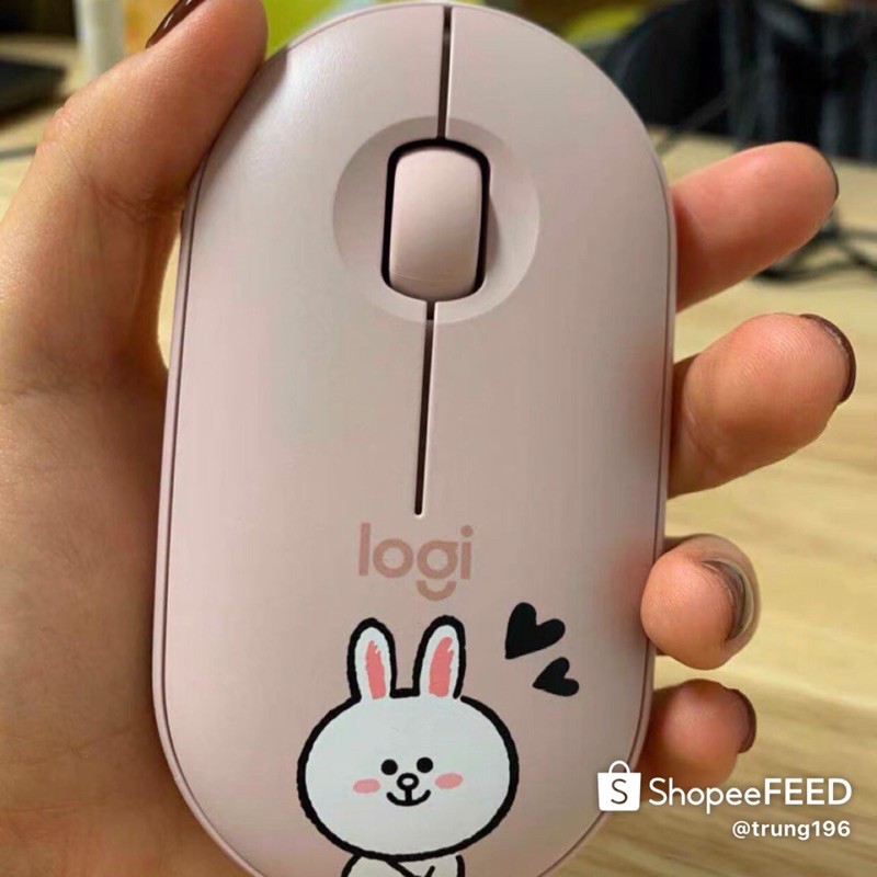 Chuột không dây bluetooth chính hãng Logitech x Line Friends
