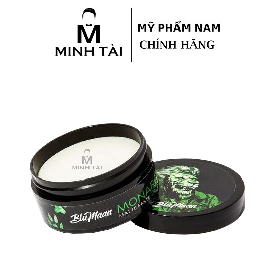 Sáp Vuốt Tóc Nam BLUMAAN - 74ml - Hàng Chính Hãng+ Xịt Dưỡng Tóc AZENMAN Parana 20ml + Lược Chải Tóc Texture