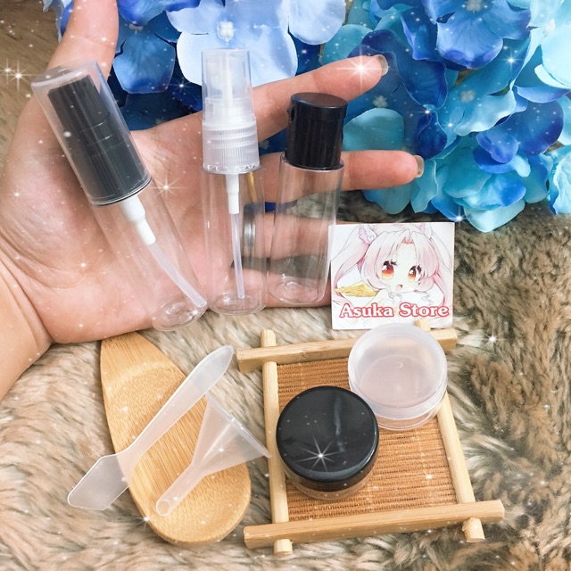 Bộ chiết mỹ phẩm du lịch tiện lợi 7 món