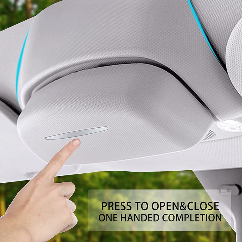 Hộp Đựng Mắt Kính Gắn Nóc Xe Hơi Tesla Model Y 2020-2022