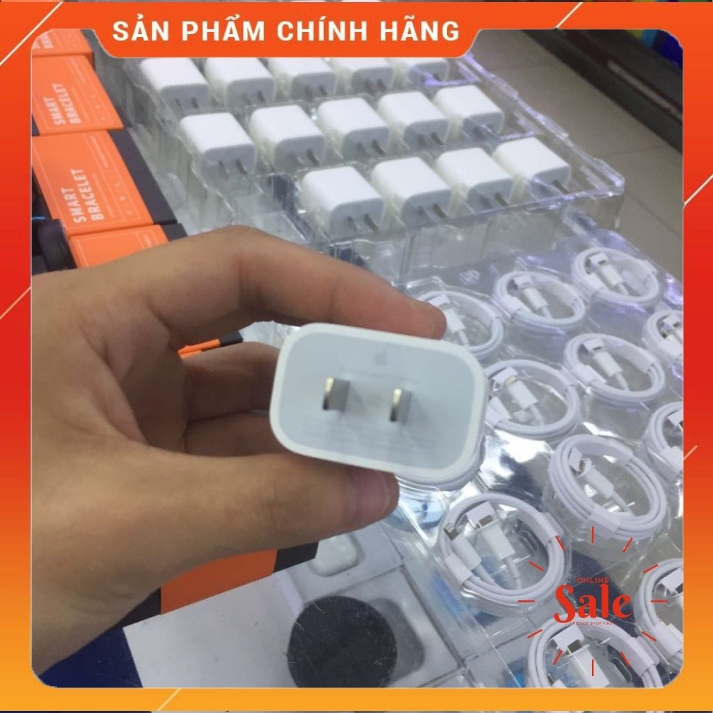 Củ sạc nhanh IPhone 11 pro max 18W zin máy chân dẹp US - Thiên Tân