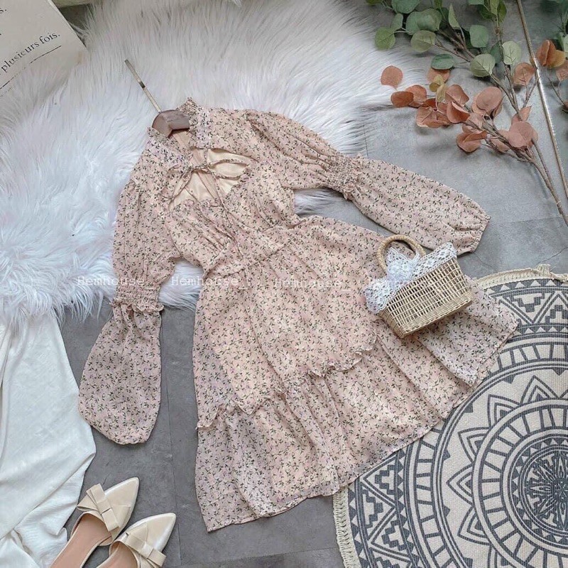 ĐẦM HOA NHÍ VINTAGE TIỂU THƯ✅FREESHIP-MẶC LÀ XINH✅VÁY HOA NỮ ĐẸP | BigBuy360 - bigbuy360.vn