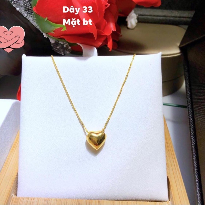 Dây mặt tim sẵn. Dây to nặng 5p. dây nhỏ 3-3.1p