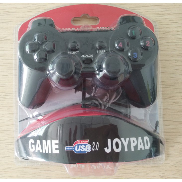Bbbbbbbbb Tay cầm chơi game PS2/3/4 có dây kết nối USB cho PC / Laptop bbbbbbbbbbbb aaaaaaaa