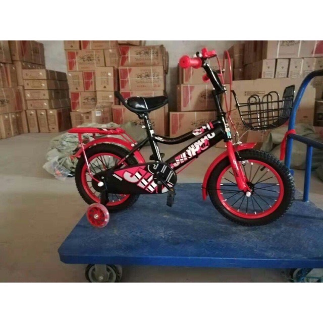 Xe đạp săm lốp, vành căm rỏ sắt cho bé 12 , 14, 16 inch