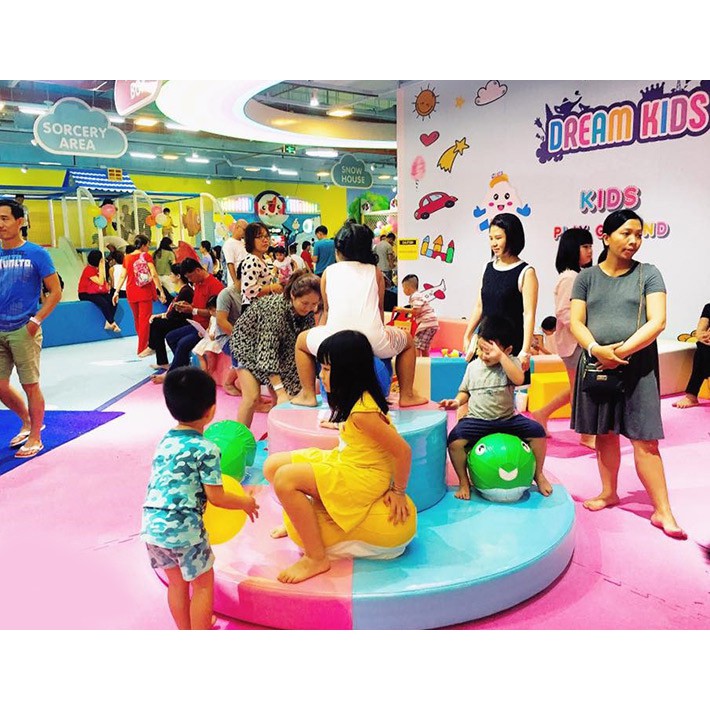 HCM [E-Voucher] Khu Vui Chơi Dream Kids Gigamall - Bé Chơi Thả Ga, Không Lo Về Giá (HD)