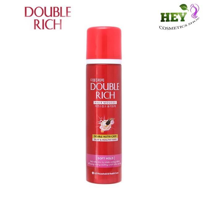 MOUSSE TẠO KIỂU TÓC DOUBLE RICH 170ML