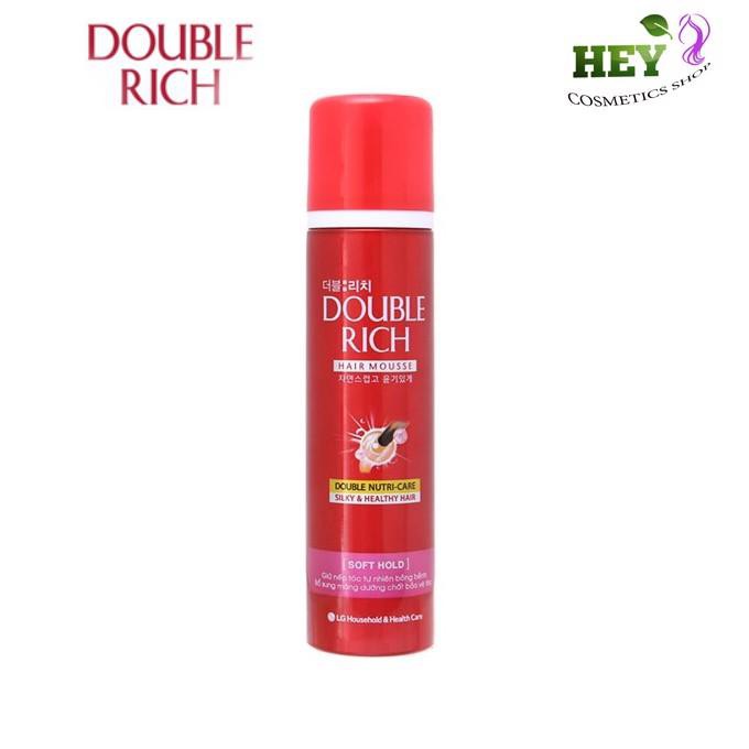 MOUSSE TẠO KIỂU TÓC DOUBLE RICH 150ML