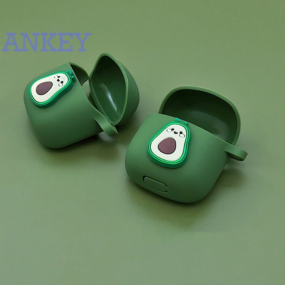 JBL Tune 225TWS / T220 TWS JBL Vỏ Bảo Vệ Hộp Sạc Tai Nghe Bluetooth Không Dây T220Tws T225Tws / T220 Tws Bằng Silicon Hình Quả Bơ Dễ Thương Ốp