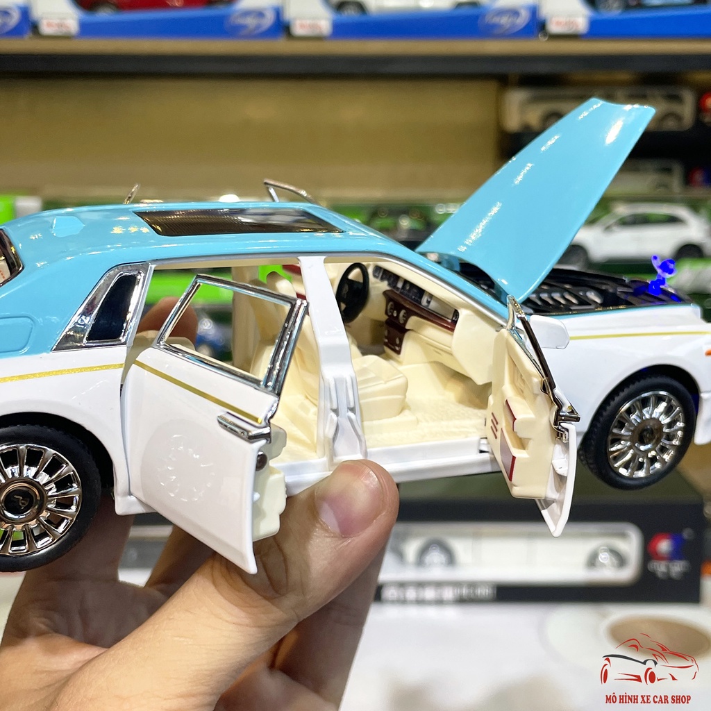 Mô hình xe ô tô Rolls Royce Phantom VIII Tỉ lệ 1:24 của Hãng CHEZHI 3 màu