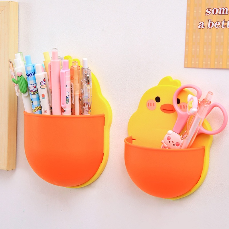 Hộp Đựng Đồ Dán Tường Tự Dính Thiết Kế Dễ Thương Tiện Dụng