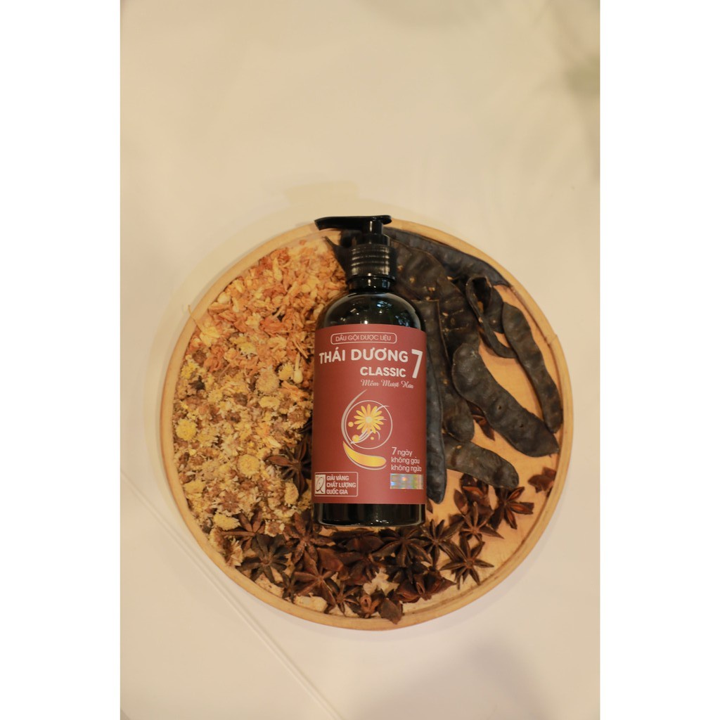 Dầu gội dược liệu Thái Dương 7 Classic 100ml [CHÍNH HÃNG]