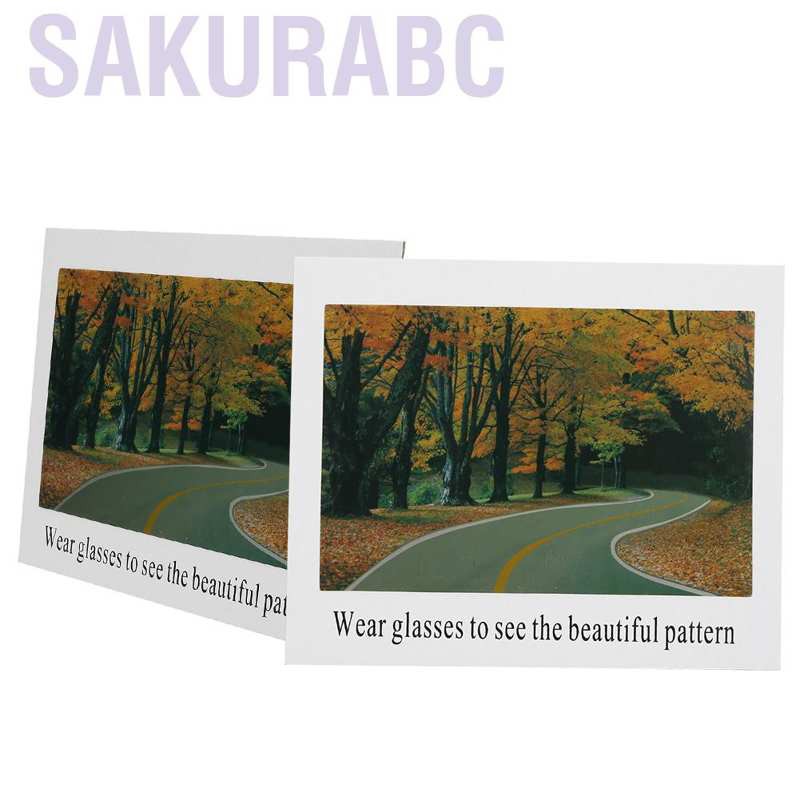 Bộ 2 Thẻ Giấy Phân Cực Chống Nắng Cho Nam Nữ