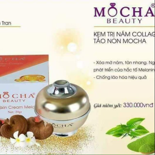 Face COLAGEN Tảo non Mocha