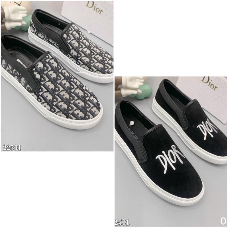 giầy lười dior , giày da slip on dành cho nam phong cách trẻ trung năng động