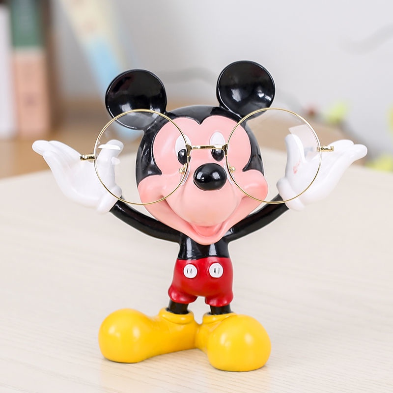 Giá Đỡ Mắt Kính Hình Doraemon Nhỏ Nhắn Xinh Xắn Trang Trí Nội Thất Hoạt Hình người giữ kính vật trang trí
