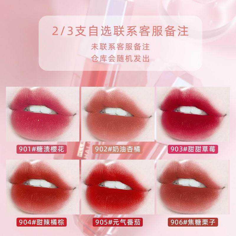 Son Môi Chất Nhung Lì Chống Thấm Nước Không Phai Màu Chất Lượng Cao