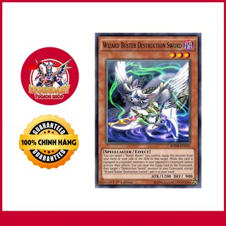 [JP][Thẻ Bài Yugioh Chính Hãng] Wizard Buster Destruction Sword