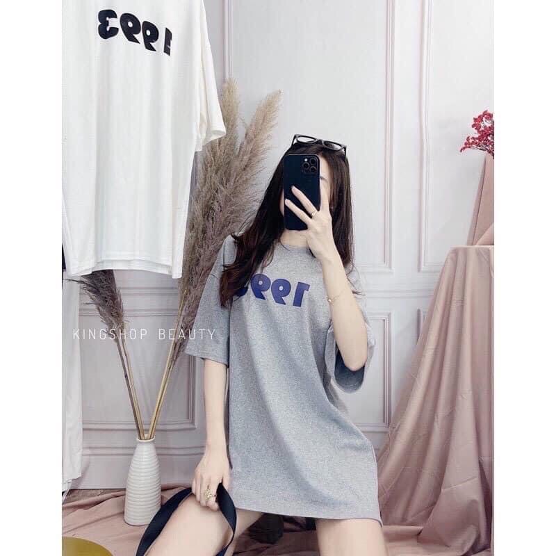 [ Rẻ Vô Địch ] Áo thun tay lỡ dáng rộng unisex nam nữ mặc đơn , đôi nhóm ---1993