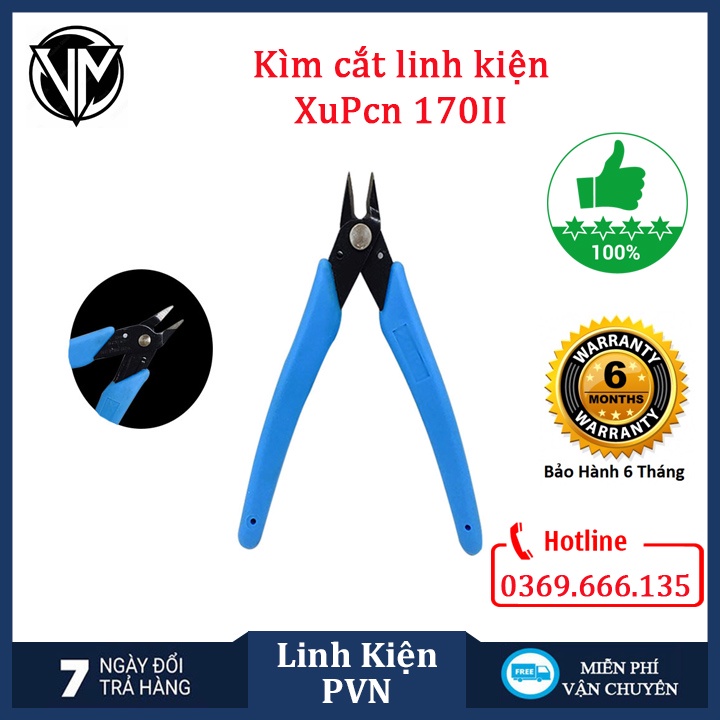 Kìm cắt chân linh kiện XuPcn Chất Lượng Cao- Cực Sắc
