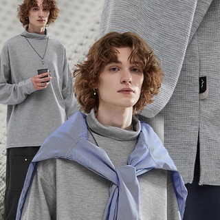 Áo long sleeves cổ lọ dài tay có xẻ tà | inf turtle neck long sleeves | 3t streetwear