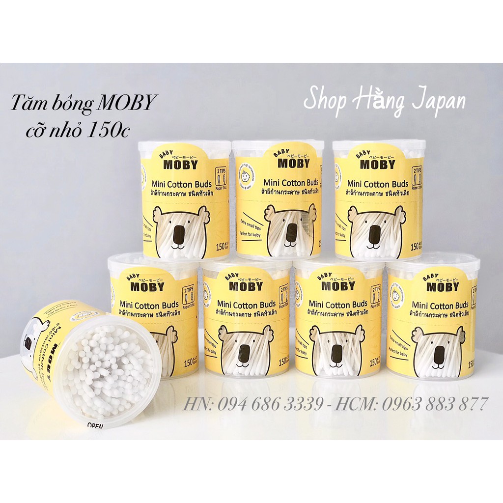 Bông tăm MOBY sơ sinh