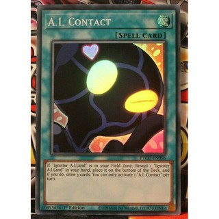 Thẻ bài mint90 yugioh spell a.i. contact