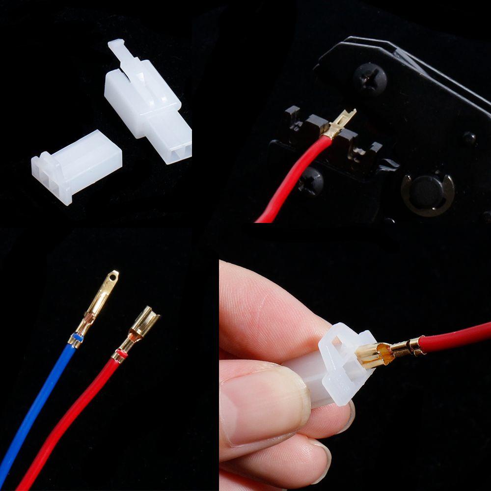 Norman Set 5 Đầu Nối Dây Điện 2 3 4 6 9 pin Cho Xe Máy