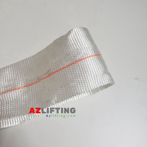 Dây đai vải bản 108mm polyester trắng
