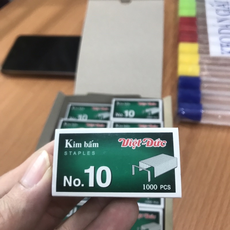 Hộp Kim Bấm Giấy Số 10 Việt Đức